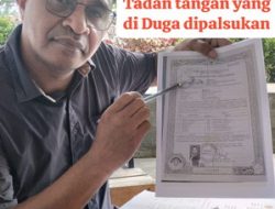 Kuasa Hukum Yayasan PKBM: Tindak Dugaan Pemalsuan Tanda Tangan milik Bapak Adrian S.Pd
