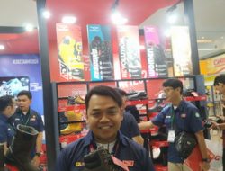 Sepatu Safety Cheetah Hadir dalam Pameran Manufaktur 2024