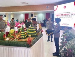 LANTAMAL III JAKARTA HADIRI SYUKURAN HUT KE-75 POLDA METRO JAYA