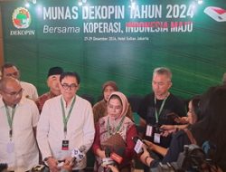 Munas Dekopin Untuk Mendukung Program-program Pemerintahan Presiden Prabowo Subianto