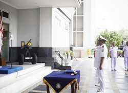 DANLANTAMAL III JAKARTA PIMPIN PENYERAHAN JABATAN ASPERS DANLANTAMAL III DAN PENGUKUHAN JABATAN KADISSYAHAL LANTAMAL III JAKARTA