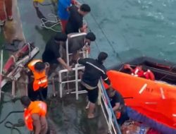 KN. Tanjung Datu-301 Selamatkan MT Silver Sincere yang Tenggelam