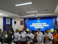 Badan Narkotika Nasional ( BNN ) Konferensi Pers Akhir Tahun 2024 ” Mengungkap Sepanjang Tahun 2024 Sebanyak 618 Kasus “