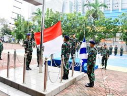 LANTAMAL III JAKARTA LAKSANAKAN APEL GABUNGAN DAN UPACARA BENDERA