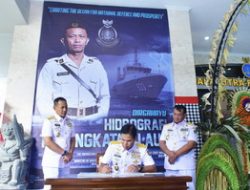 DANLANTAMAL III JAKARTA HADIRI SYUKURAN HARI HIDROGRAFI TNI ANGKATAN LAUT TAHUN 2025