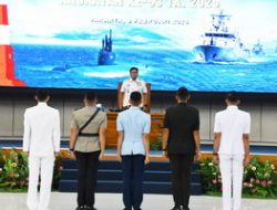 DANLANTAMAL III JAKARTA HADIRI UPACARA PEMBUKAAN DIKREG SESKOAL ANGKATAN KE-63 TA 2025