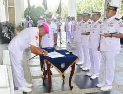DANLANTAMAL III JAKARTA PIMPIN SERTIJAB PARA DANLANAL JAJARAN LANTAMAL III JAKARTA