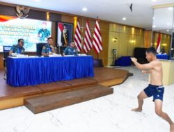 DANLANTAMAL III JAKARTA PIMPIN SIDANG KOMISI PANTUKHIR DAERAH  CATA PK TNI AL GELOMBANG I TA 2025