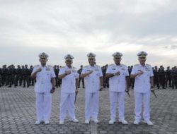Pengkoarmada RI Pimpin Sertijab Pangkoarmada I dan Pangkoarmada II