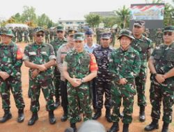 TMMD KE-123 DITUTUP DENGAN KHIDMAT, KOMANDAN LANAL PALEMBANG APRESIASI SINERGI TNI DAN MASYARAKAT GANDUS
