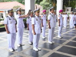 DANLANTAMAL III PIMPIN SERTIJAB ASRENA, KADISPEN, DANDENMA SERTA PENYERAHAN JABATAN KA AKUN LANTAMAL III JAKARTA