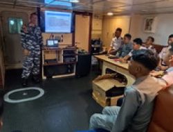 Bakamla RI Gelar Latihan Kesiapan Tugas Tingkat I dan II KN. Bintang Laut-401 di Batam