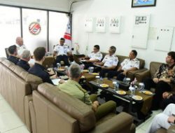 Bakamla RI Terima Kunjungan Chief of Operations Maritime Border Command Australia