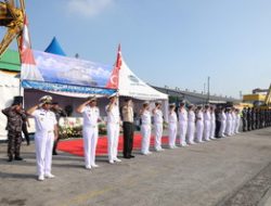 PERKUAT HUBUNGAN BILATERAL, KOMANDAN LANTAMAL III TERIMA KUNJUNGAN KAPAL PERANG TURKI
