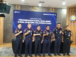 Ditjen  Pengawasan Sumber Daya Kelautan dan Perikanan KKP  Tangkap Dua Kapal Asing Filipina di Laut Sulawesi