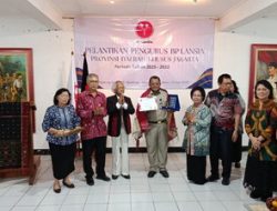 Kepala Dinas Sosial DKI Jakarta Hadiri Pelantikan Pengurus BP Lansia DKI Jakarta