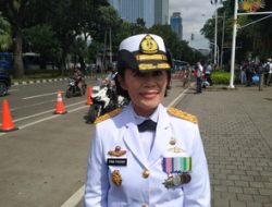 Laksma TNI Erna Fauziah Hadiri HUT Ke-79 Bhayangkara