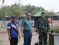 DANLANTAMAL III SIDAK POSAL DAN TINJAU RUMAH PINTAR TANJUNG PASIR