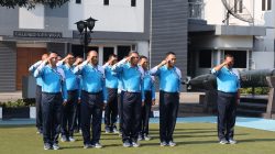 DANLANTAMAL III HADIRI PENERIMAAN KONTINGEN PORWILBAR