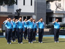 DANLANTAMAL III HADIRI PENERIMAAN KONTINGEN PORWILBAR