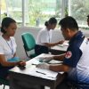 PASTIKAN INTEGRITAS, SEJUMLAH PEJABAT LANTAMAL III TINJAU  PELAKSANAAN TEST SELEKSI BINTARA