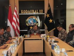 JALIN SINERGITAS DAN SILATURAHMI, DANKODAERAL III TERIMA COURTESY CALL KEPALA BNNP DKI JAKARTA