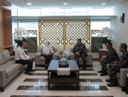 JAGA SINERGITAS, DANKODAERAL III KUNJUNGI SEKJEN KEMENTERIAN PEKERJAAN UMUM