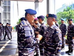 Kodaeral III Gelar Acara Laporan Kenaikan Pangkat