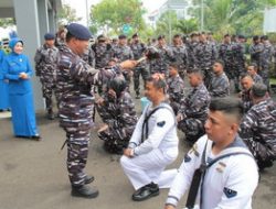 Satrol Kodaeral III Laksanakan Kenaikan Pangkat di Tempat Terpisah