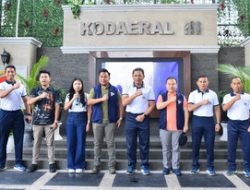 PERKUAT SINERGITAS, DANKODAERAL III TERIMA KUNJUNGAN NUSANTARA TV