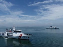 Bakamla RI dan Indian Coast Guard Gelar Passing Exercise di Laut Jawa